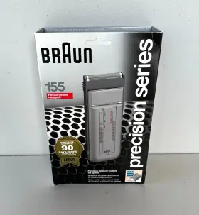 Braun 069055810620 Rechargeable 150 Series Precision Platinum Coated Foil Shaver New In Box