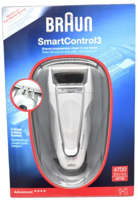 4775 Braun 069055823965 Smartcontrol3 Advanced Shaver 4700 Series New Sealed Vintage Nos