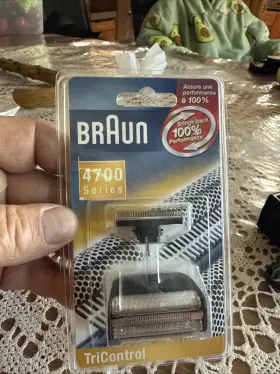 Braun 069055833179 Tricontrol 4700 Series Replacement Foil And Cutterblock Rare New