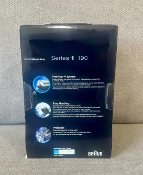 Braun 069055837924 190 Freefloat Series 1 Handheld Rechargeable Foil Shaver - New In Box #2
