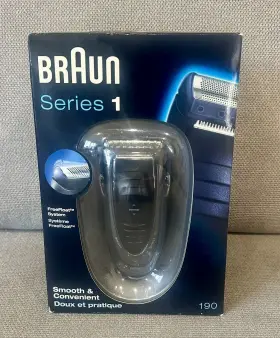 Braun 069055837924 190 Freefloat Series 1 Handheld Rechargeable Foil Shaver - New In Box