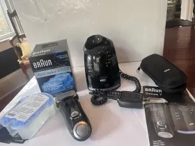 5675 Braun 069055859575 Series 7 760cc 5693 Shaver With Zipper Case And Clean Renew Charging Base