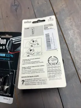 Braun 069055873632 Series 5 Electric Shaver Replacement Head 52b Lot Of 2 #2
