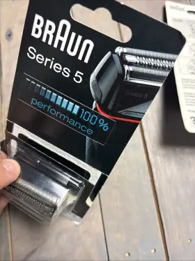 Braun 069055873632 Series 5 Electric Shaver Replacement Head 52b Lot Of 2 #3