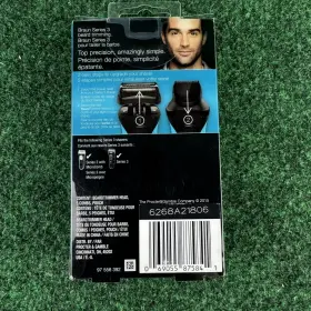 Bt32 Braun 069055875841 Series 3 Beard Trimmer Head Attachment And 5 Combs New Sealed #3