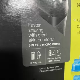 Braun 069055882436 Series 3 Proskin 3070cc Rechargeable Electric Foil Shaver Sealed As Is Old #3