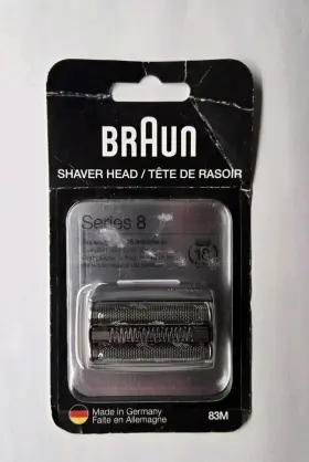 Braun 069055882832 Series 8 83m Electric Shaver Head Replacement - Silver