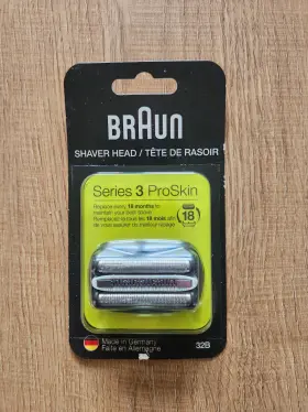 Braun 069055886731 Shaver Head Series 3 Proskin 32b Cassette Sealed New Package