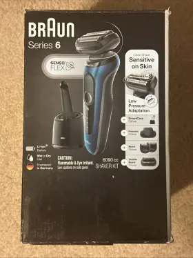 Braun 069055887875 Series 6 6090cc Electric Trimmer Shaver Kit With Smartcare Center #2