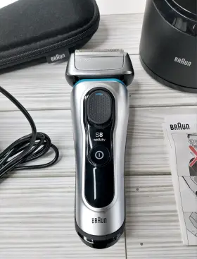 Braun 069055889916 Bruan Series S8 Wet/dry Electric Shaver With Cleaning/charger Dock Fluid And Case #2