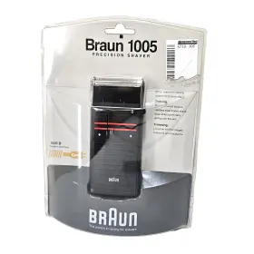 1005b Braun Vtg Precision Shaver Dual Voltage Made In Germany Sealed
