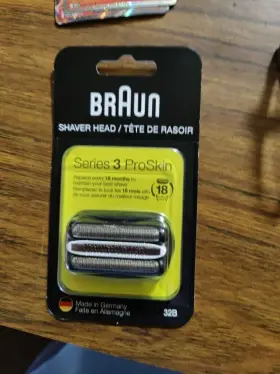 Braun 210201115762 Series 3 32b Replacement Shaver Heads