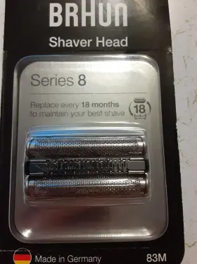 Braun 210201199281 Shaver Head 83m Series 8 Replacement New #2