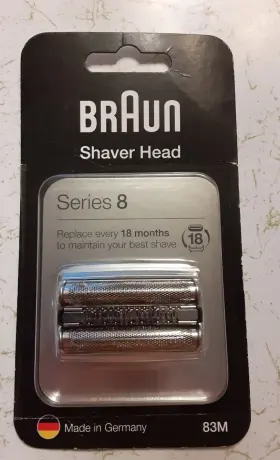 Braun 210201199281 Shaver Head 83m Series 8 Replacement New