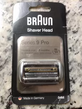 Braun 210201394792 New Series 9 Pro Replacement Shaver Head Cassette 94m