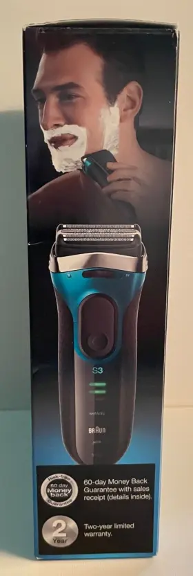 3080s Braun Wet And Dry Shaver Series 3 Microcomb Travel Pouch Charging Unit #2