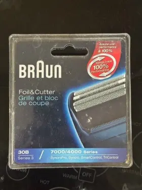 30b-combi Braun 30b Combo Foil And Cutter Replacement Pack 7000/4000 Series / Genuine 30b-combi Braun 30b Combo Foil And Cutter Replacement Pack 7000/4000 Series / Genuine