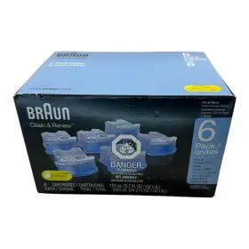 3171d66130 Braun 1 Box 6ct. Clean And Renew Refill Cartridges Ccr Lemon Fresh Sealed 3171d66130 Braun 1 Box 6ct. Clean And Renew Refill Cartridges Ccr Lemon Fresh Sealed