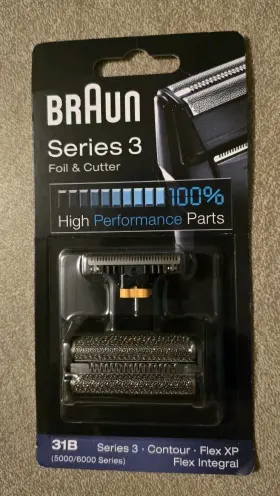 31b-combi Braun 31b Replacement Foil And Cutter Series 3 New Sealed Free Shipping