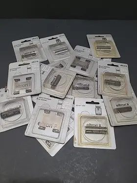 372728 Braun Vintage Eltron Shaver Foils Replacement Razor Parts Lot 16 Pieces