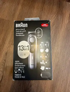 4107a17400 Braun All-in-one Style Kit Series 9 9440 Shaving 13-in-1 Trimmer Beard Body