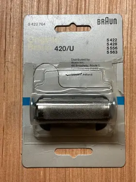 Braun 420/u Shaver Foil Replacement Never Used - Free Shipping