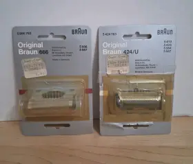 Braun 424/u Original 666 And For Electric Shavers