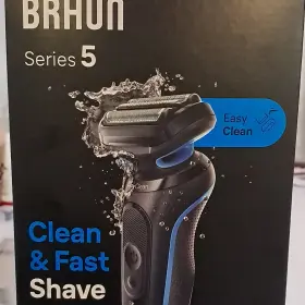 4267821160 Braun Series 5 Shaver Kit Black/blue Easy Clean Waterproof Precision Trimmer