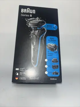 5049cs Braun Series 5 Electric Shaver - Black 5049cs Braun Series 5 Electric Shaver - Black