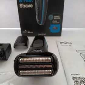 5118s Braun Series 5 Wet And Dry Electric Shaver With Precision Trimmer Turbo Mode #3