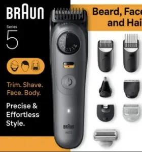 Braun 5335d9220a All-in-one Series 5 40 In 1 Length Waterproof Shaver 5804. Sealed