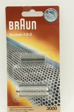 5424118-0 Braun System 1-2 3000 Foil And Cutter 5424796 New Sealed