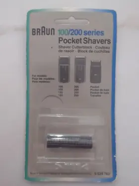5524-762 Braun New 100/200 Pocket Shaver Cutterblock 5524 762 Replacement Ships Free 5524-762 Braun New 100/200 Pocket Shaver Cutterblock 5524 762 Replacement Ships Free