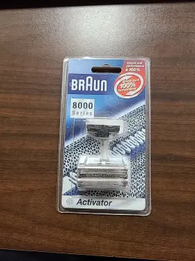 56434940 Braun 5643769. 56434940. New Activator Series 8000 Shaving Foil And Cutting Block Sealed