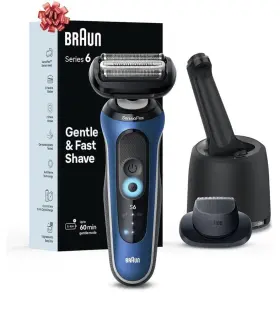 56489 Braun Series 6 S6 Electric Foil Shaver For Men With Smartcare Center