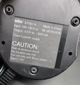 5718 Braun Shaver Razor Charging Base Charger Dock - 1h 3.5v #3 5718 Braun Shaver Razor Charging Base Charger Dock - 1h 3.5v #3