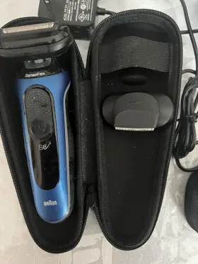 6120s Braun Open Box Electric Shaver For Men Series 6 Wet And Dry Shave Blue #3