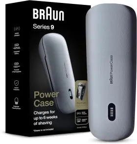 64549 Braun Series 9 Power Case Wireless Charger Travel For Electric Razors