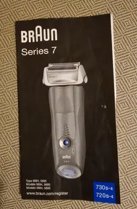 730s-2 Braun Series 7 730s- 4 Model 5695 #3