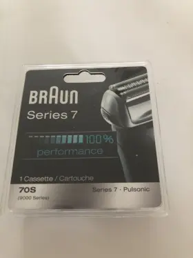 Braun 768502676153 70s 9000 Series Replacement Cassette Blade For 7