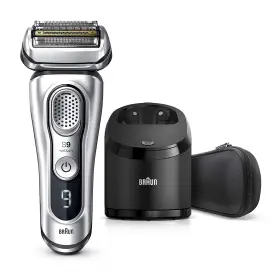 79346090 Braun Series 9 9370cc Mens Wet Dry Electric Shaver With Clean Station