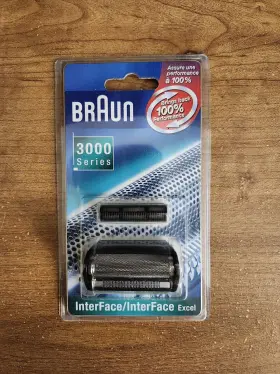 83746838 Braun New 3000 Series Interface Excel Foil And Cutter Sealed