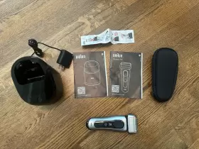 Braun 8457cc Series 8 Cordless Rechargeable Mens Electric Razor With Dock S8
