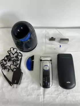 8985 Braun 8595 Cc Series 5 Rechargeable Electric Shaver Razor With Cleaning Charger