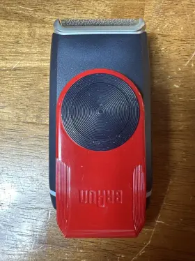 Braun 885184828332 M60 Mobile Shave Red Travel Pocket Shaver Free Shipping #3