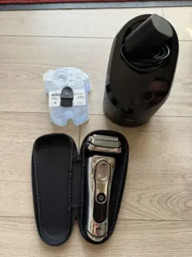 9090 Braun Series 9 Style Cc Mens Electric Shaver Silver Color