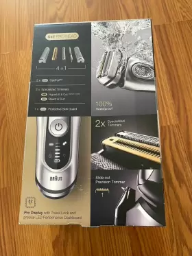 Braun 9390cc Series 9 Cordless Rechargeable Mens Electric Shaver #2 Braun 9390cc Series 9 Cordless Rechargeable Mens Electric Shaver #2
