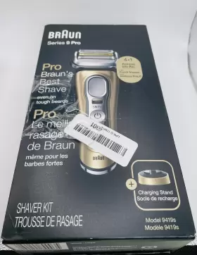 9419s Braun Pro Wet And Dry Shaver With Prolift Beard Trimmer - Gold