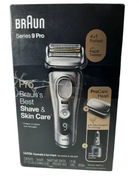 9487 Braun Series 9 Pro Shaver 9487cc Smart Care Center Cleaning Liquid #2