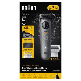 Aio-5510 Braun All-in-one Series 5 Trimmer Kit Waterproof Aio 5510 Moonstone Grey Nib
